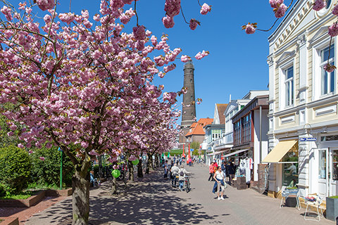 Frühling am neuen Leuchtturm
