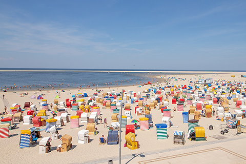Das Nordbad in der Hauptsaison